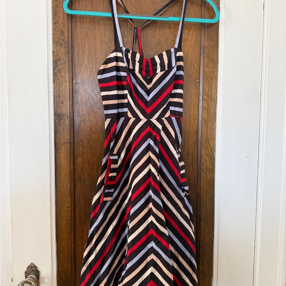 Striped Multicolor Dress